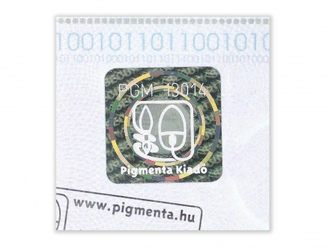 Giclée nyomtatás - Hologramos azonosító címke giclée tanúsítványon